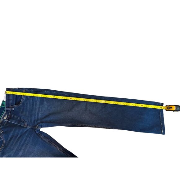 Levis 511 Blue Jeans Womens Denim 16 Regular Adjustable Straight Leg Classic - Picture 8 of 8